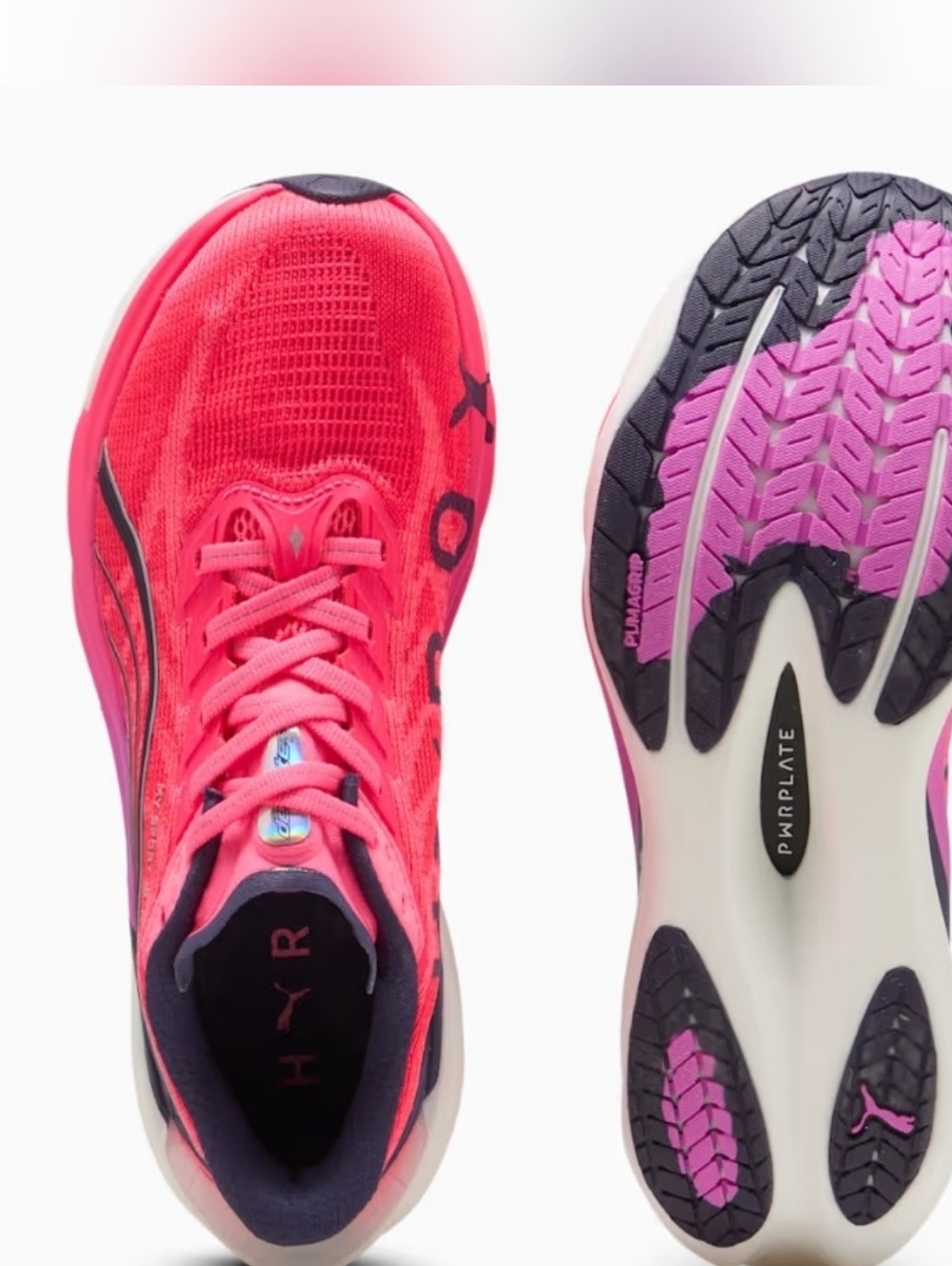 Puma FIRE! NIB! x HIROX Deviate Nitro 4 in Pure Pink Puma White. Sz 6. R2S!! - Picture 4 of 15